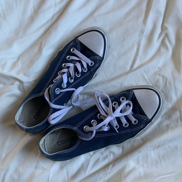 Converse Shoes - Navy Blue Converse